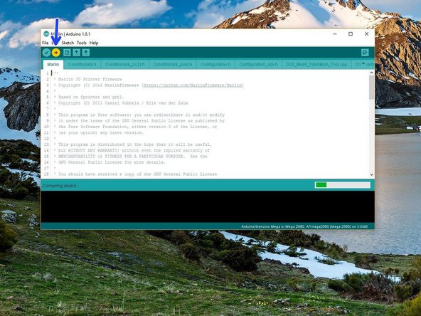 There should only be one but if you have others disconnect the Proforge from your computer to deduce the correct COM port.