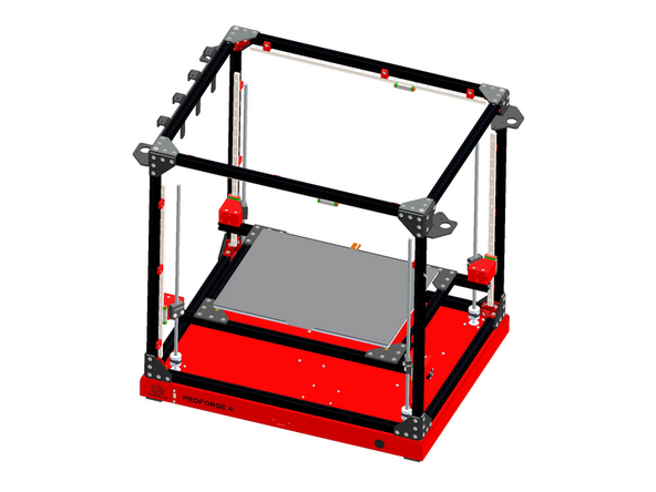 Mount the rail assemblies to the inside top of the frame.