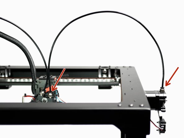 Left hotend to left extruder.