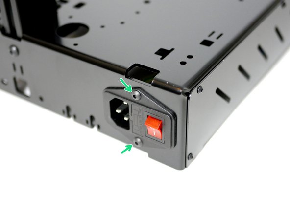 Fix the Switch to the Base with two M4 x 10mm bolts and two M4 Nyloc Nuts.