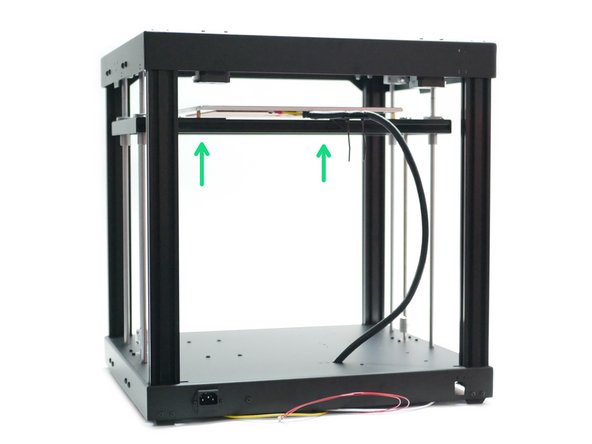 Raise the platform to the top.