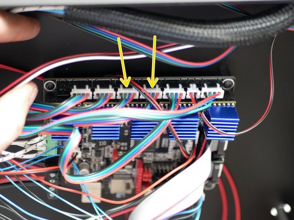 Connect the other side to the control board.