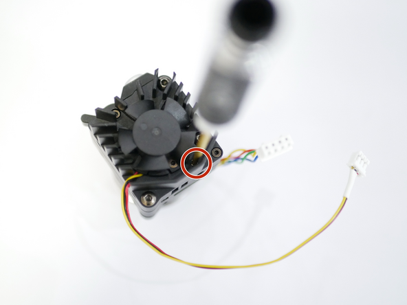 Loosen this grub screw using the included screw driver.