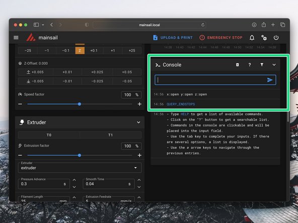 Make sure that none of the endstops on the printer are being mechanically triggered.