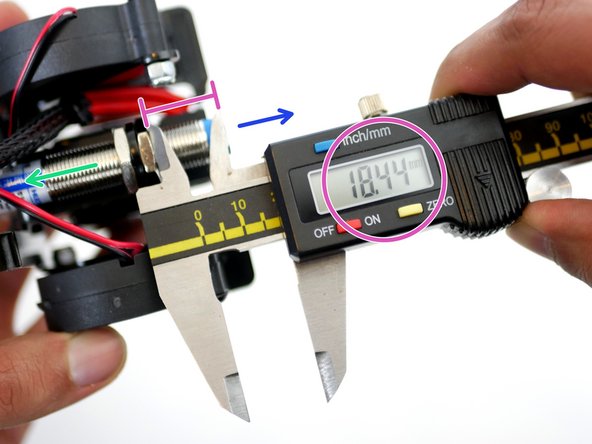 The nozzle tip should always remain above the surface when the probe is triggered. The bottom of the probe should always remain above the tip of the nozzle.