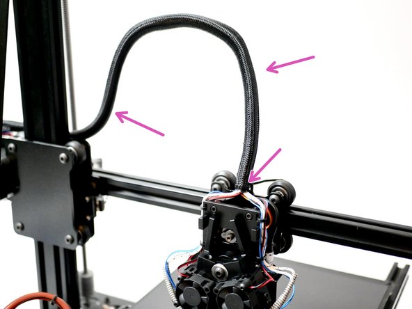 Heater, thermistor, 30mm fan cables.