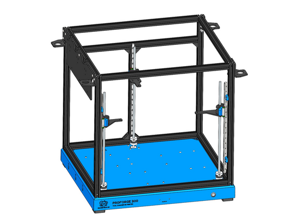 Tighten the bolts on the couplings to secure the lead screw in place.