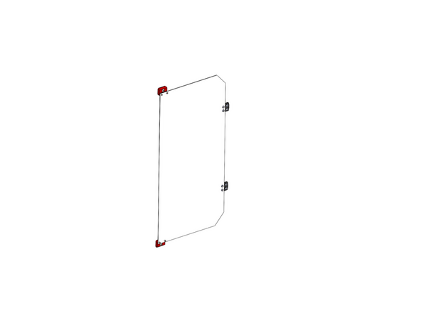 Take the two front door panels and remote the protective film from both of them.