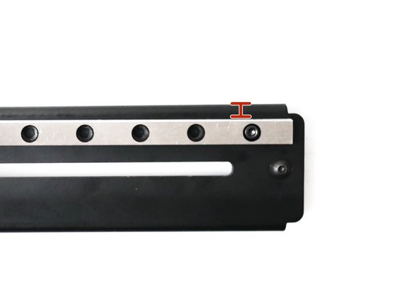 Secure with M3 x 12mm Cap and M3 Nyloc Nut