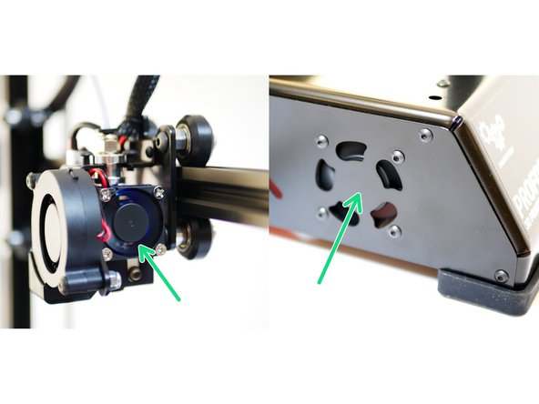 Check that the Hotend fan is spinning.