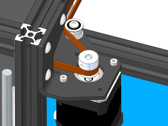 With the belts tensioned manually move the tool carriage around to ensure that motion is smooth and that the belts are not catching on anything.