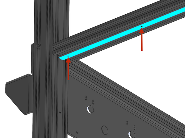 2040 - X-Rail - 680mm