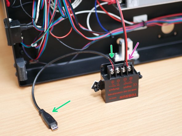 Connect to its terminals: