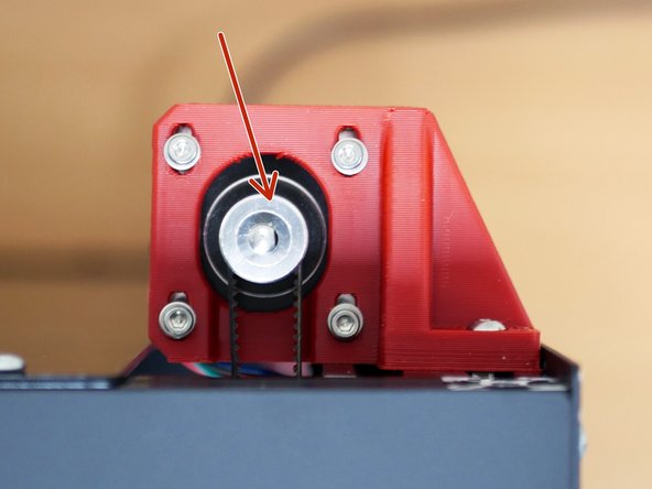 Send the command: STEPPER_BUZZ STEPPER=stepper_x