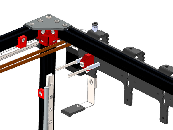 Repeat this across the bracket for the number of print heads you are building.