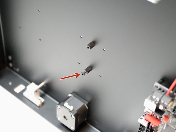 Unfortunately, M3 x 10mm threaded spacers were included by mistake in some kits. These can be used instead with M3 x 6mm bolts to mount the SSR.