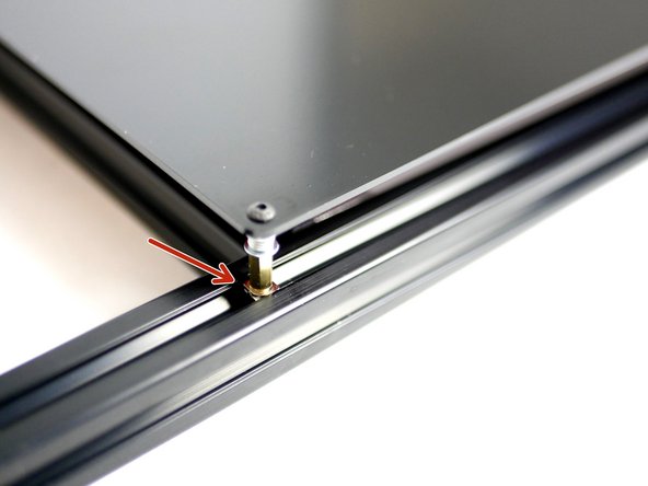 Fix the platform assembly onto the centre of the platform frame.