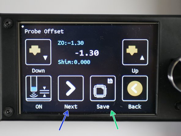 Press next until the save button appears.