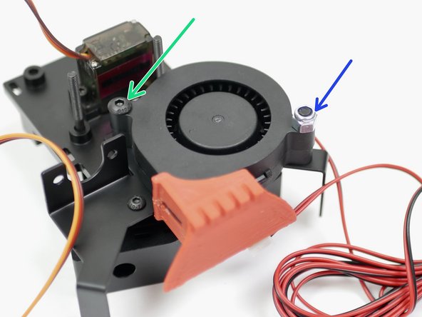 Fix onto the Backplate with an M4x22mm