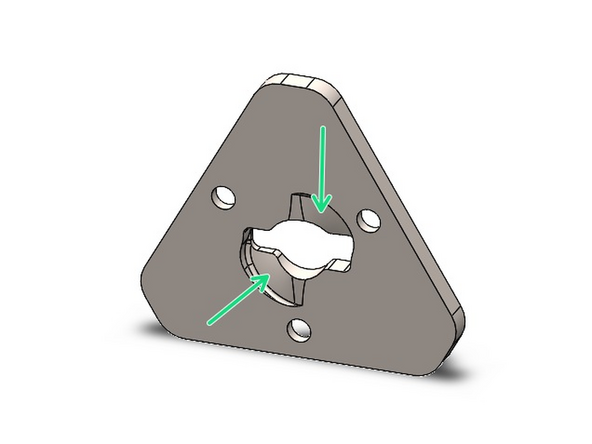 Add some grease to the grooves on the  inside of the tool plate.
