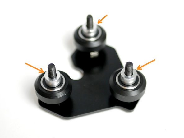 Guided Y-Idler bracket