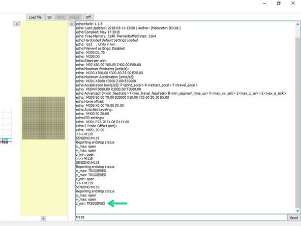 Disconnect the USB Cable and power off the printer from the mains.
