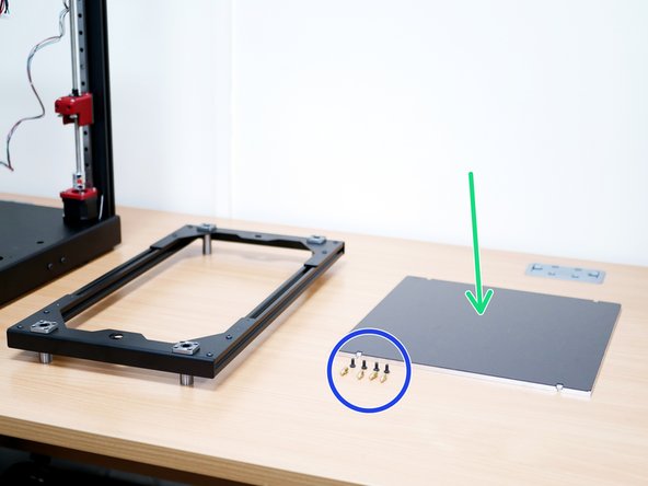 Remove the print platform from the platform frame.