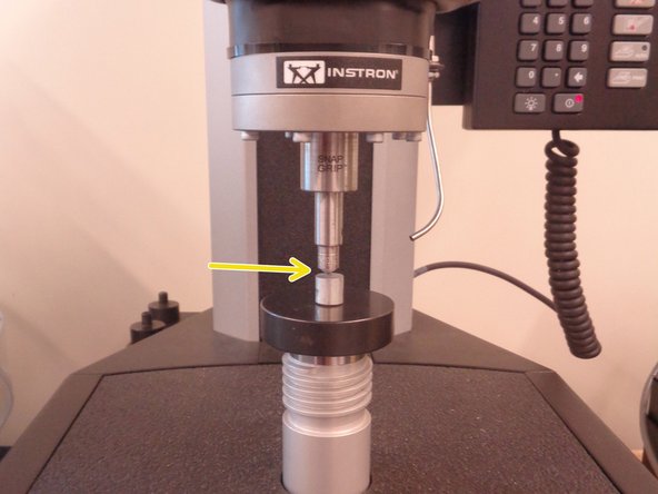 Bring indenter near (BUT NOT TOUCHING) the surface.