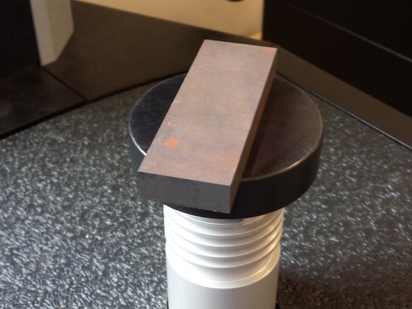 Make sure the sample is on the stage.