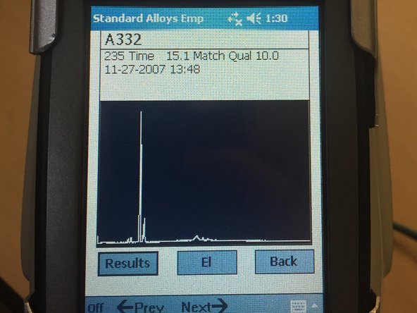 The longer the time of exposure (in seconds), the more accurate the results.