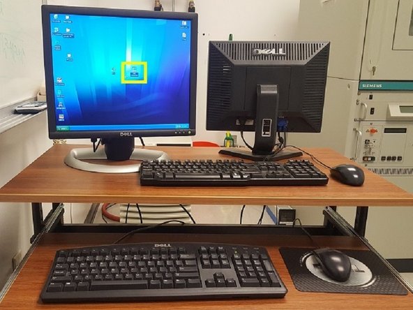 Open XRD Commander on the desktop