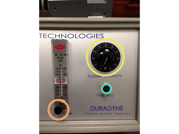 Shock potential: The electrode and wand are electrified.