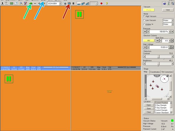 Once the window is focused,  go into the Stage Tab and select Couple Z to FWD