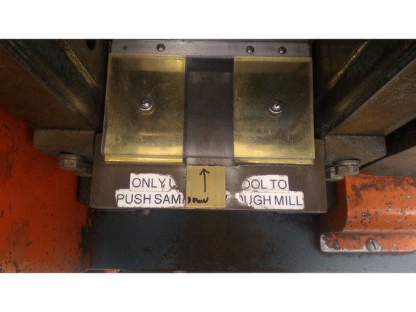 Flip the sample along its longitudinal axis before each additional cold work operation to ensure it remains flat.