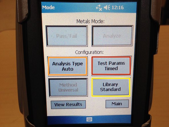 For both &quot;Pass/Fail&quot; and &quot;Analysis&quot; the Configuration settings should be set as follows: