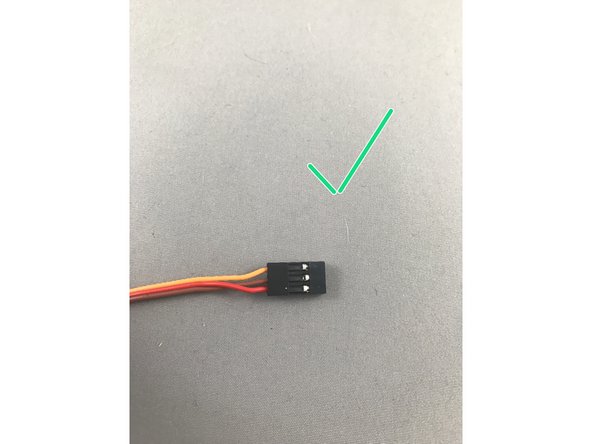 Servo cables must be in this order: Orange, Brown, Red.Always check the position of servo cables before running Makelangelo!