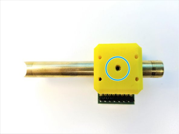 Moon Cut is facing away from the Sensor Chip