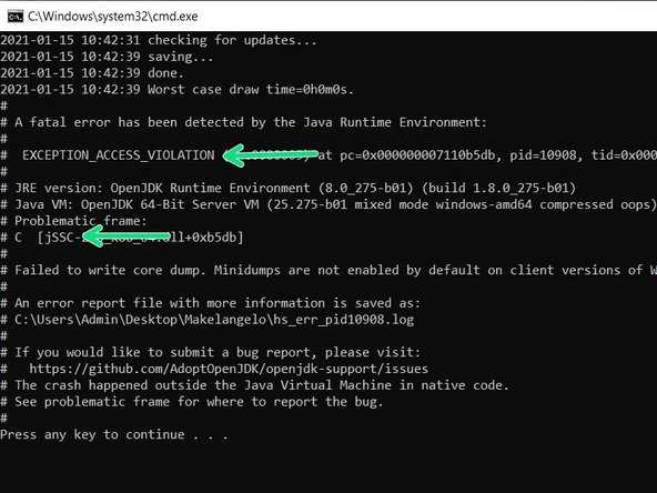 This error often looks like Windows crashes when you click Connect.
