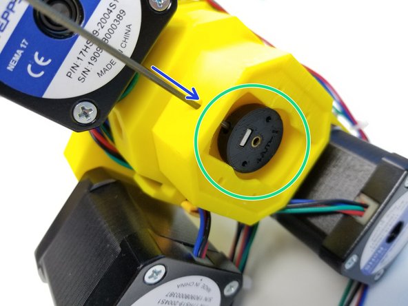 Insert the Ulna Tube Holder to the Elbow Tail and 1/8' Brass Tube