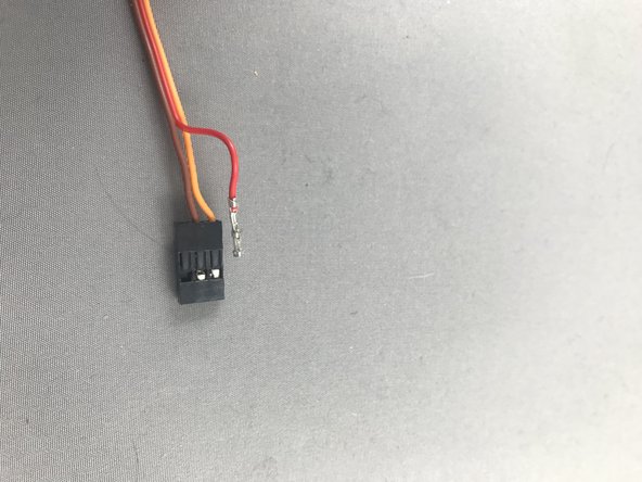 If brown and red are switched, use pin to carefully extract them and switch them other way around