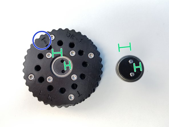 Only screw in until the tip of the screw is flushed with the face of the thinner piece