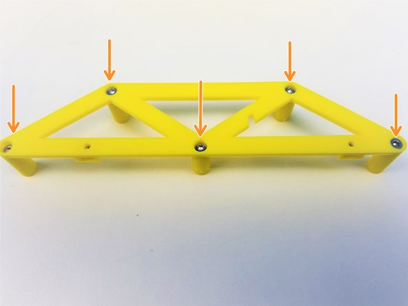 Partially screw in M3x16mm Screws  for easier assembly