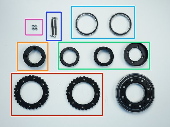 Prepare the following components: