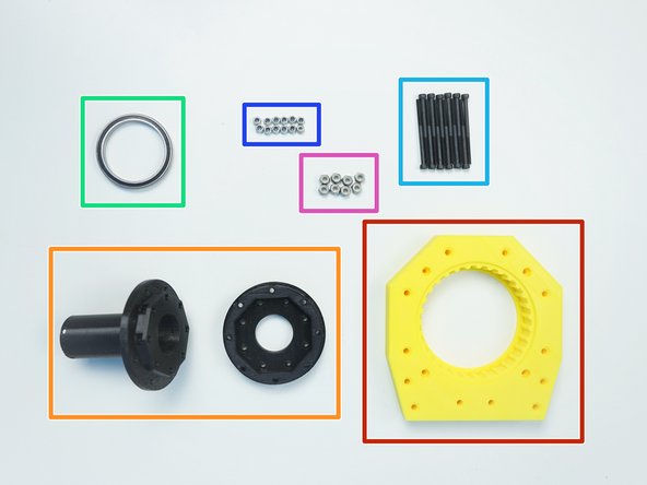 Prepare the following components: