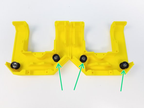 Use M3 Nylock Nuts to secure it in place