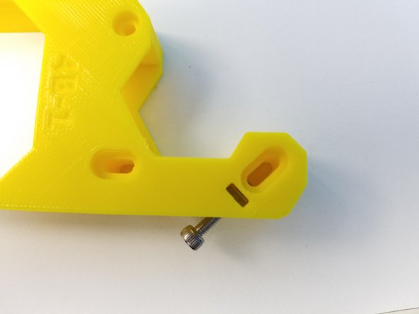 Prepare each 4B Motor Mount parts as follows: