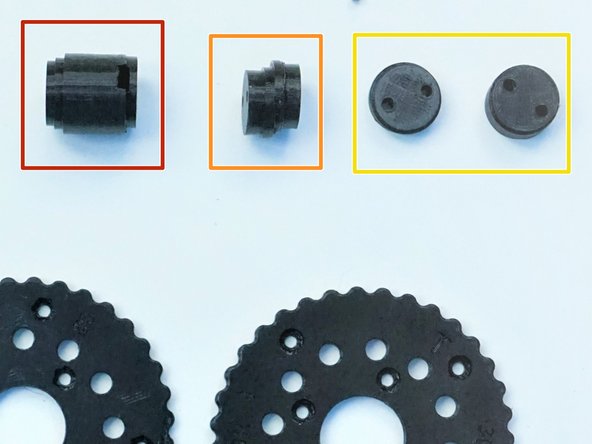 Input Shaft Consist of 4 components: