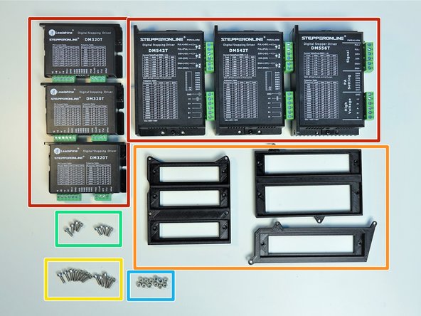 Prepare the following components: