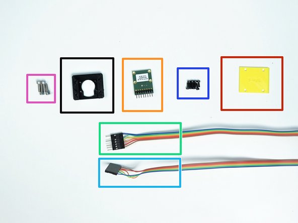 Prepare the following components: