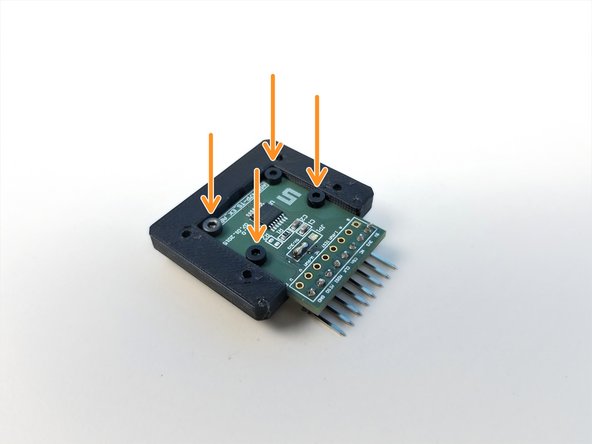 Mount AS5147 Sensor to the Sensor Adapter 2 using M2x6mm Screws